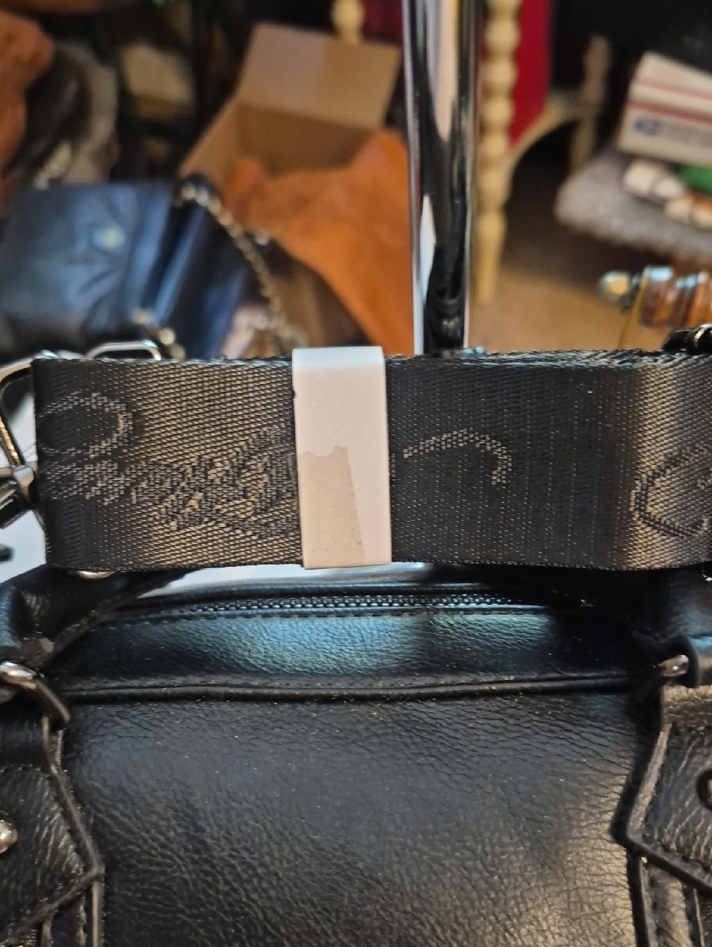 Ed Hardy Black Crossbody Bag .NWT - Picture 3 of 10